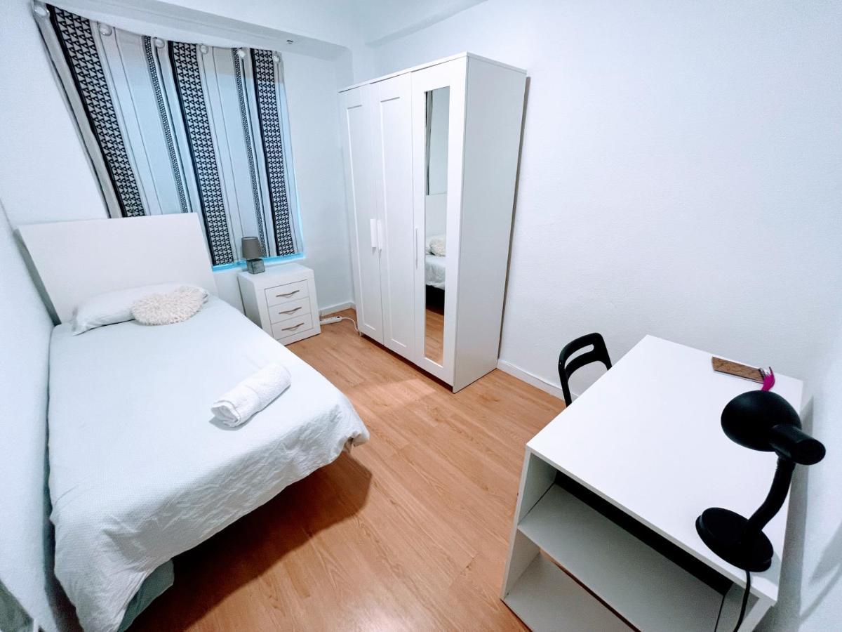 Apartamento Habitación doble con salón privado Valencia Exterior foto